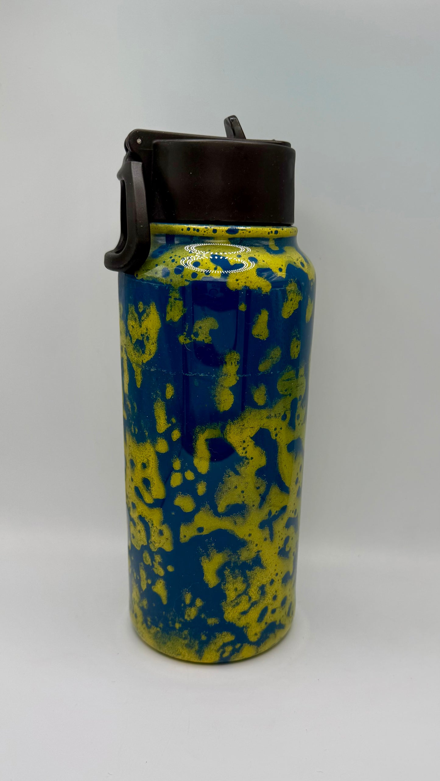 40 oz Blue & Yellow Beach Tumbler