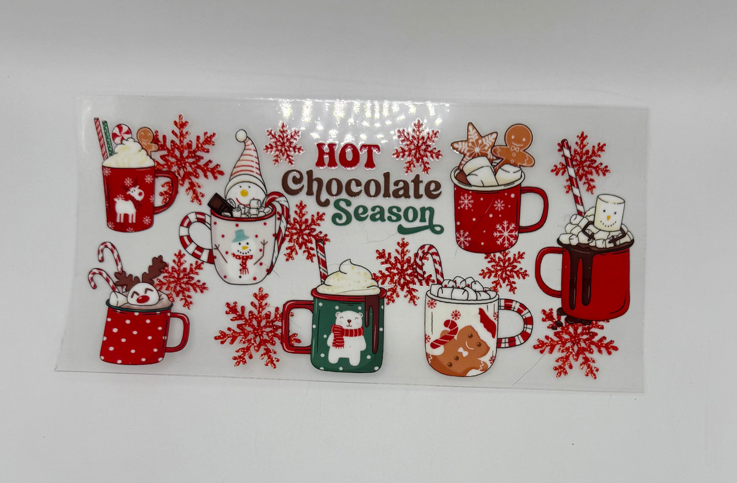 Hot Chocolate Season UV DTF Wrap