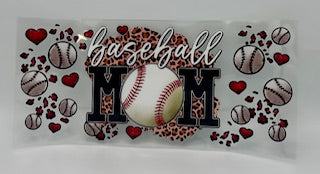 Baseball Mom UV DTF Wrap