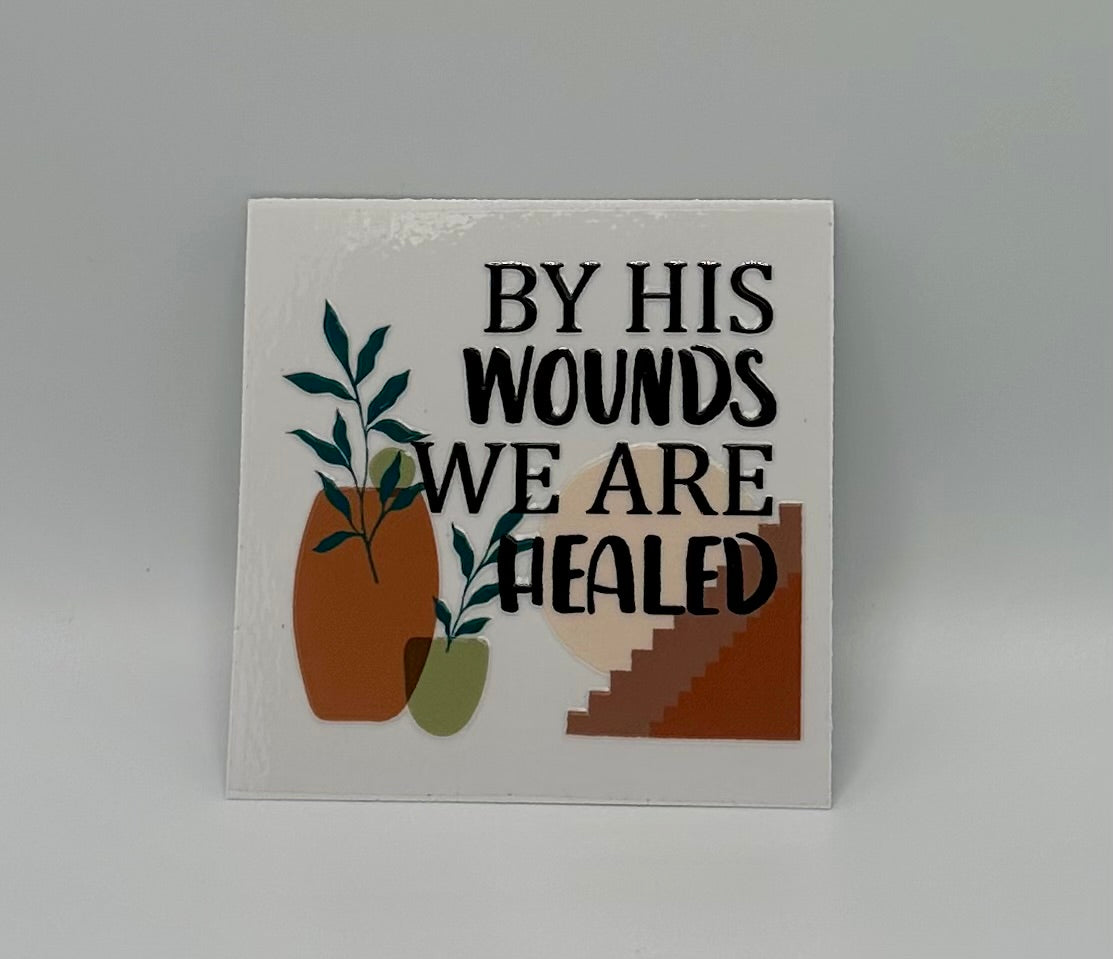 By His Wounds UV DTF