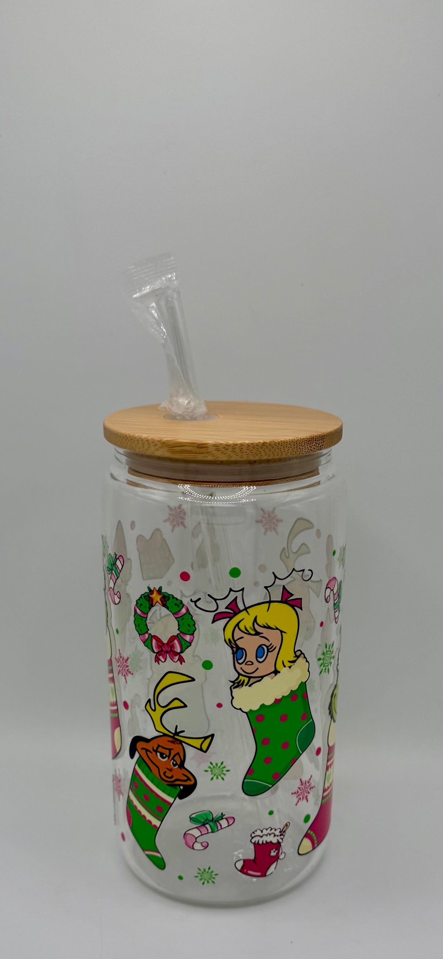 Grinchy Stockings 16oz tumbler