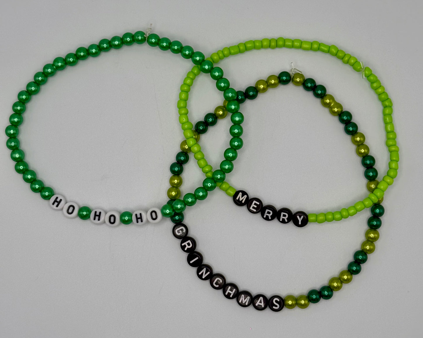 Ho Ho Ho tumbler bracelet