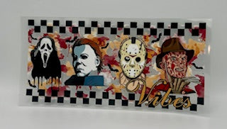 Horror Vibes UV DTF Wrap