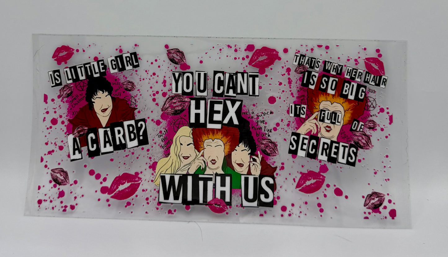 Hocus Pocus UV DTF Wrap