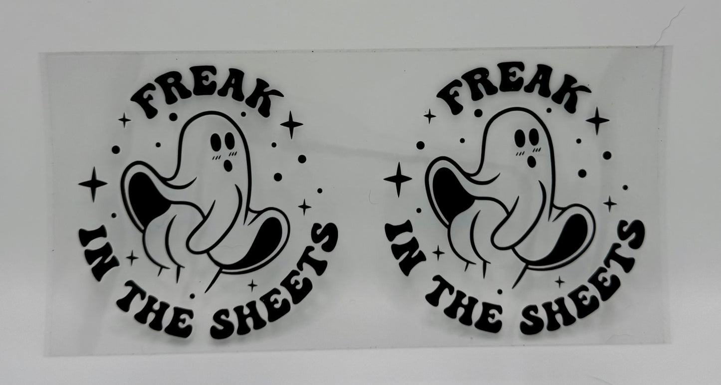 Freak In The Sheets UV DTF