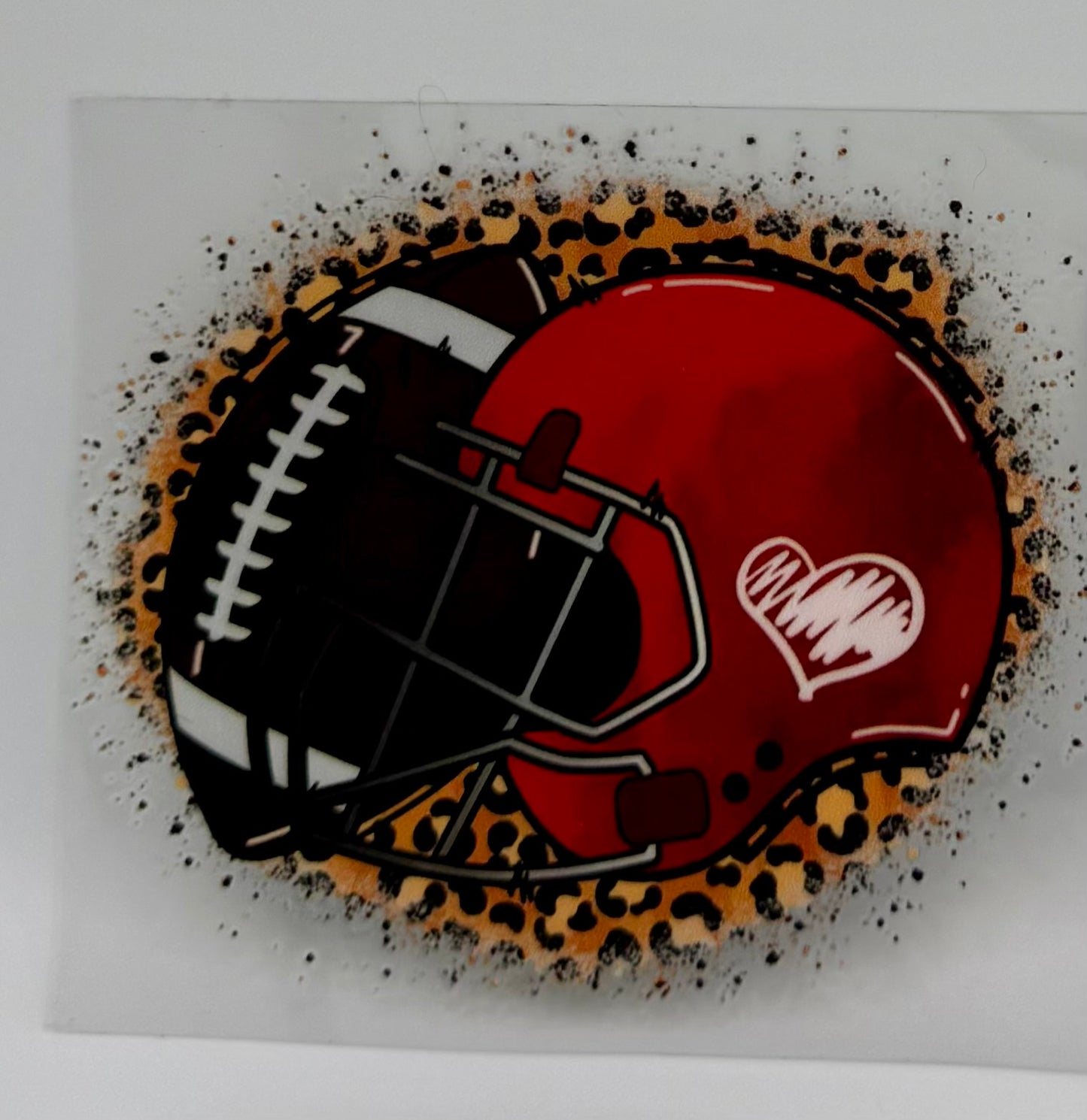 Football & Helmet UV DTF