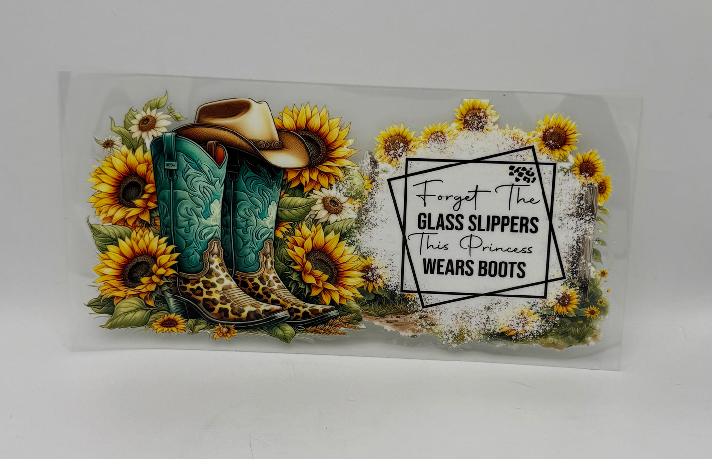 Forget Glass Slippers UV DTF Wrap