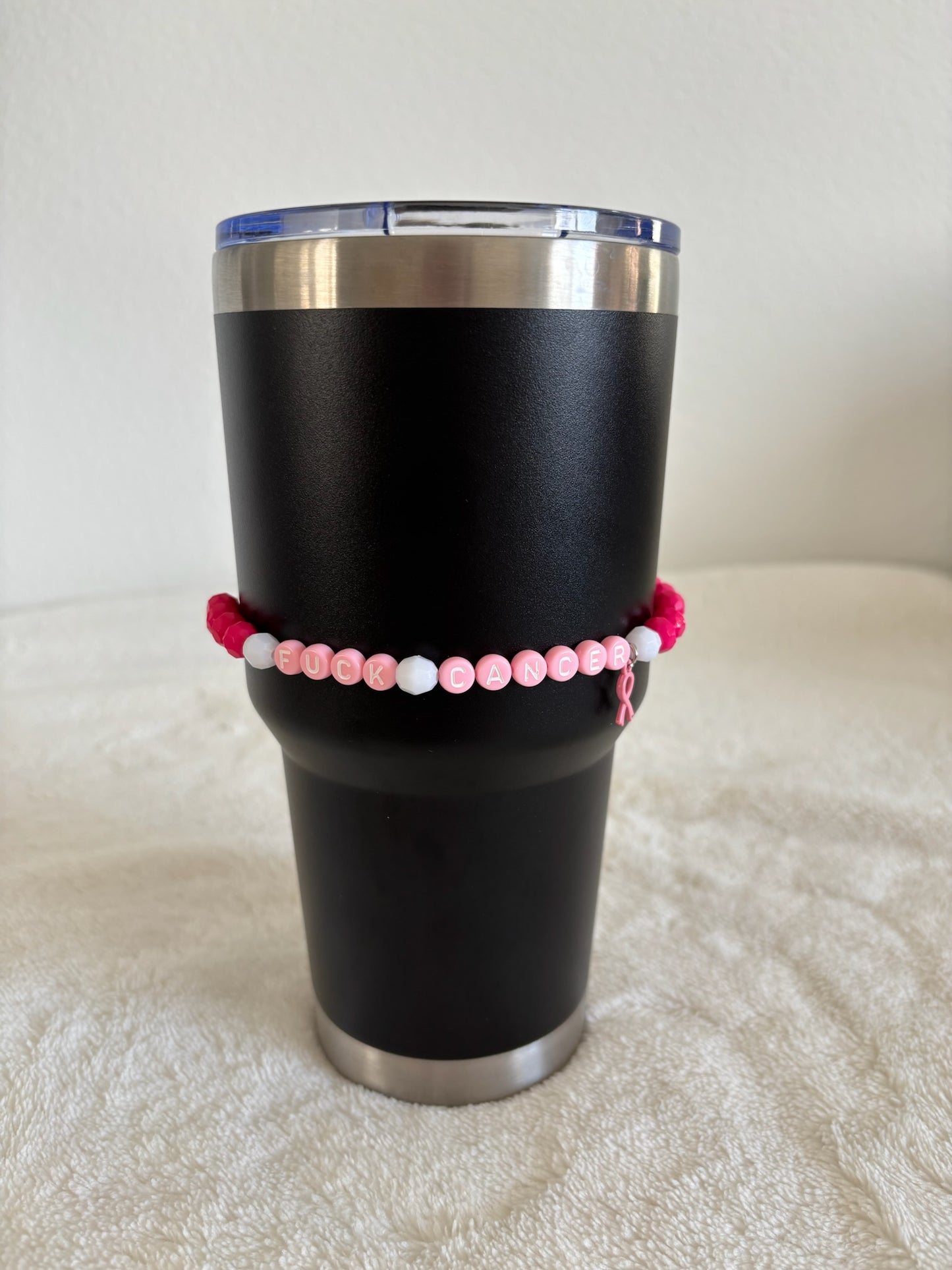 F*ck Cancer Tumbler Bracelet