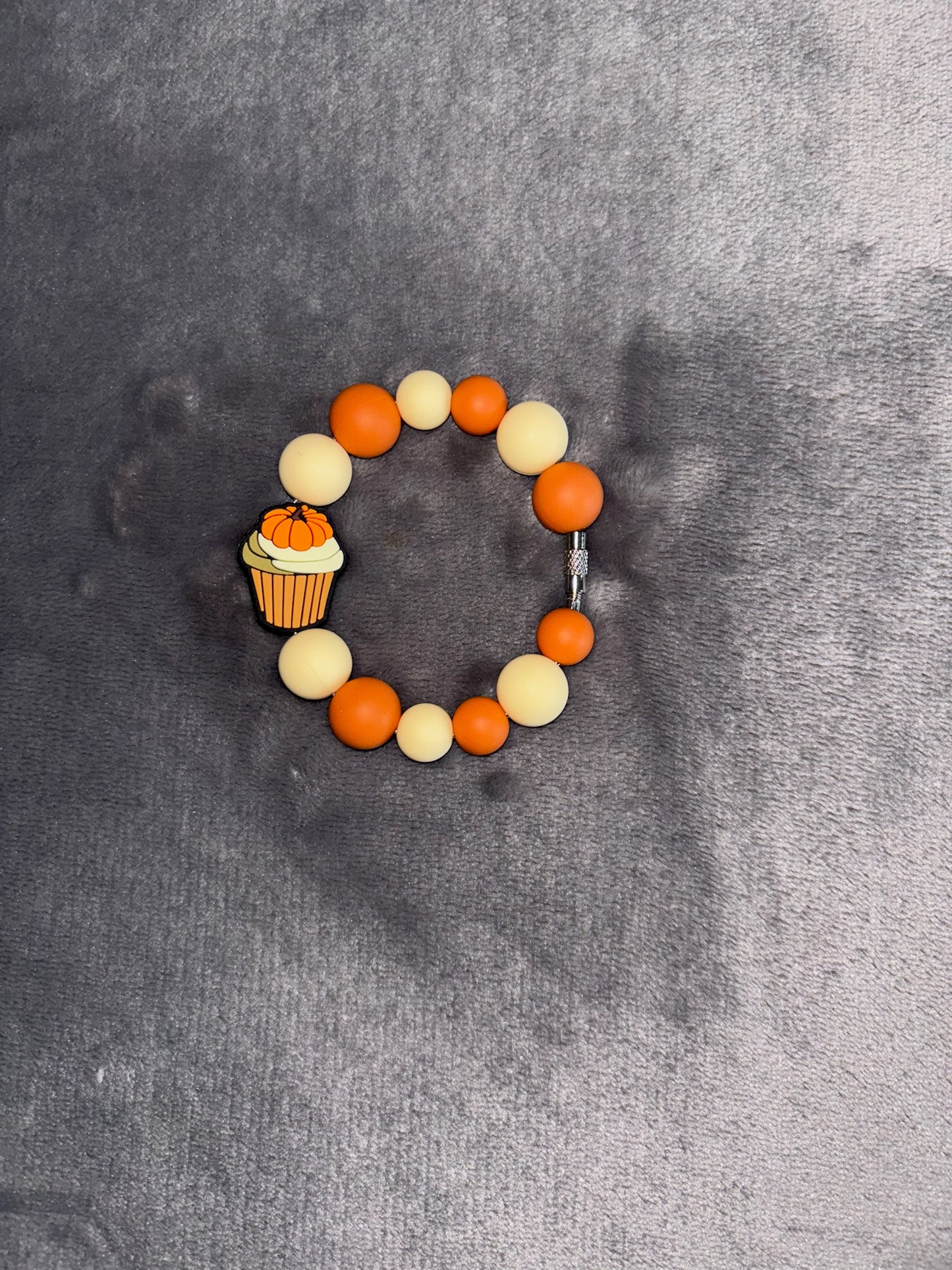 Pumpkin Cupcake Name Tag