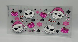 Jack Pink Hat UV DTF Wrap