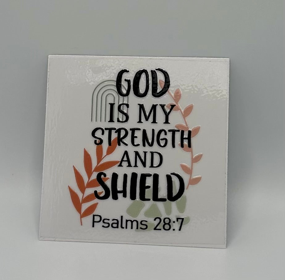 Strength And Shield UV DTF