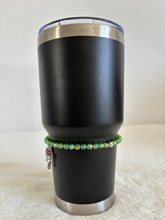 Candy Cane Tumbler Bracelet