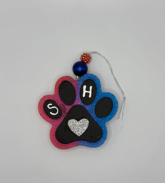 Make Your Own Heart Paw Print Freshie