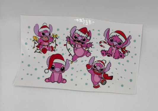 Angel Christmas UV DTF Wrap