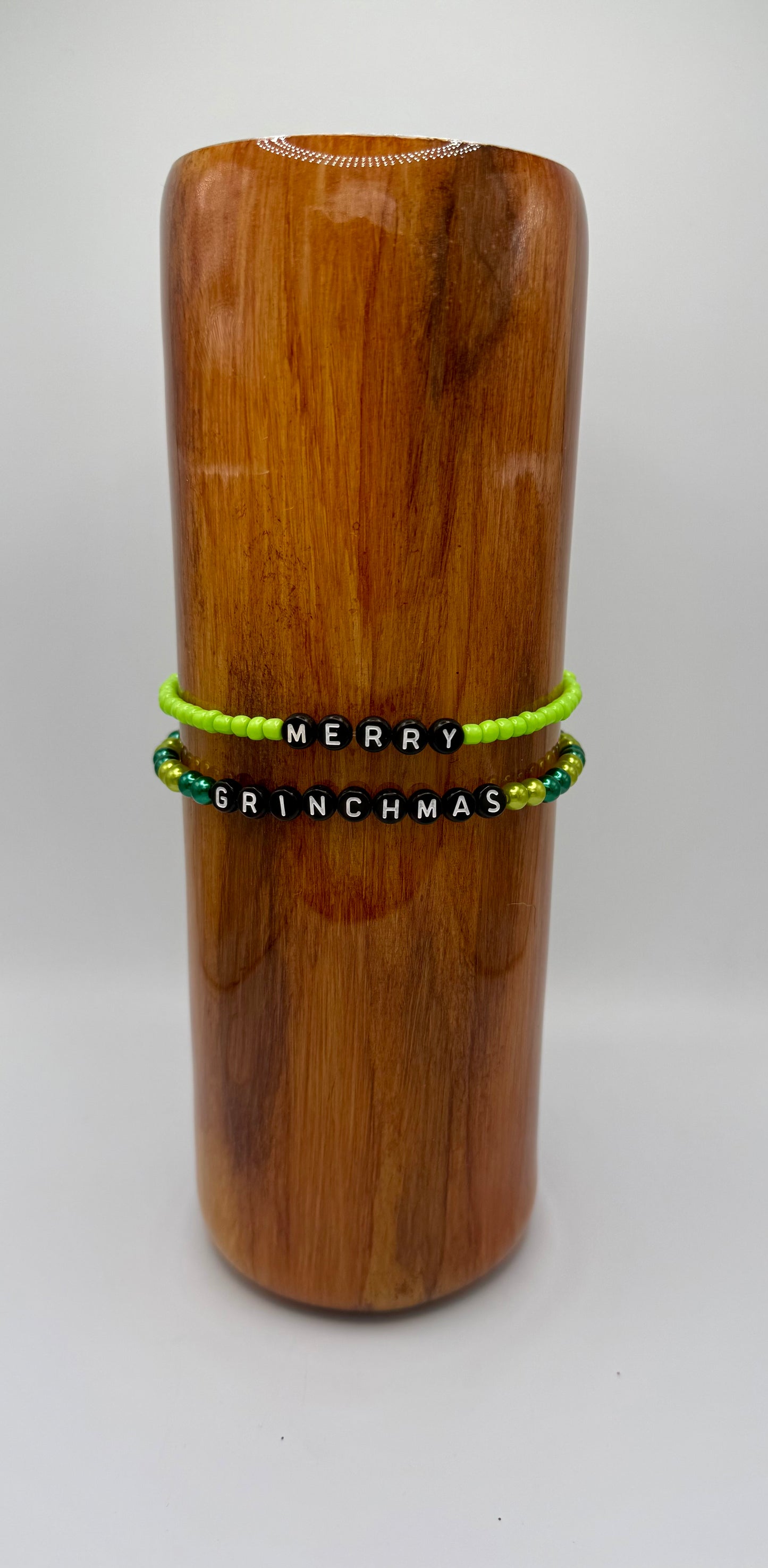 Merry Grinchmas Tumbler Bracelet