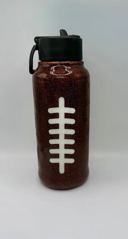 40oz Football/Baseball Tumbler