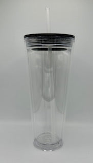 24oz Snow Globe Tumbler