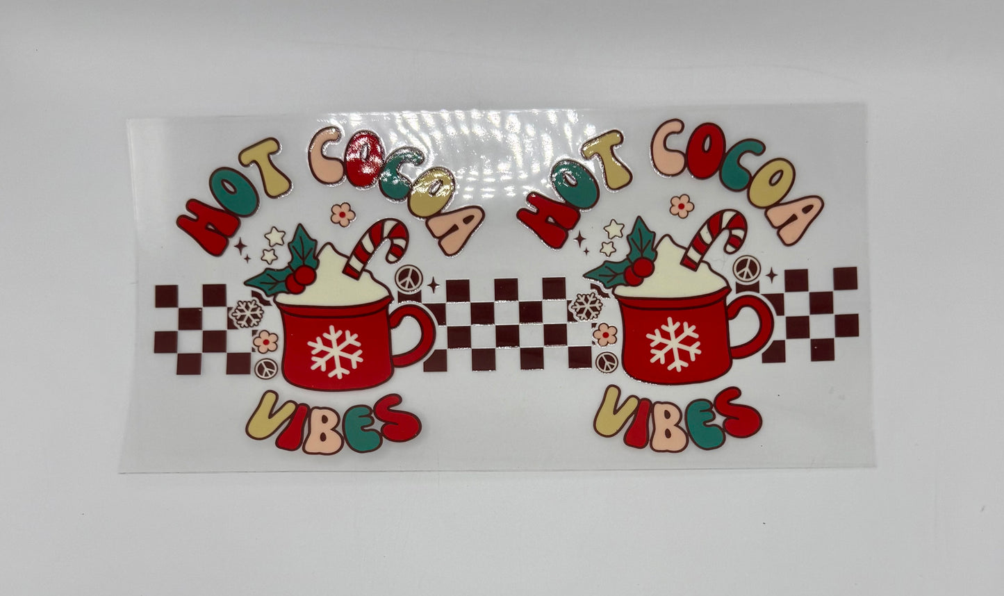 Hot Cocoa Vibes UV DTF Wrap