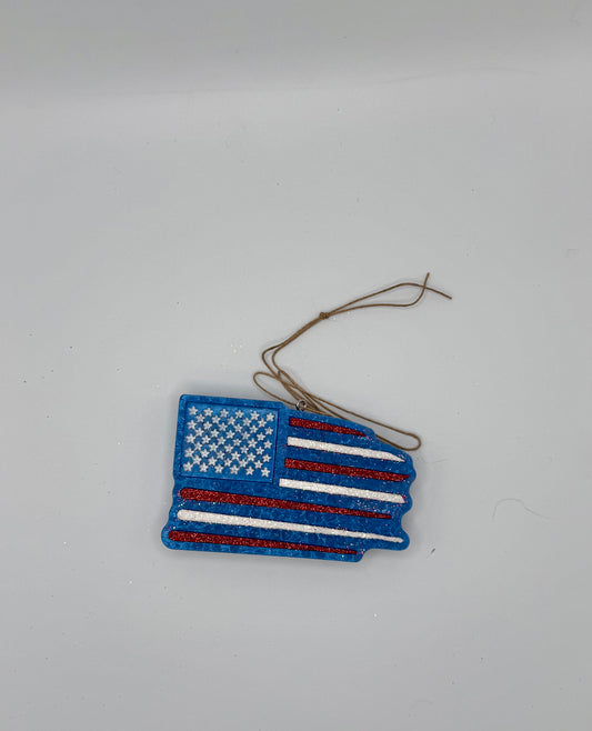 American Flag Cherry Blossom Scent Freshie
