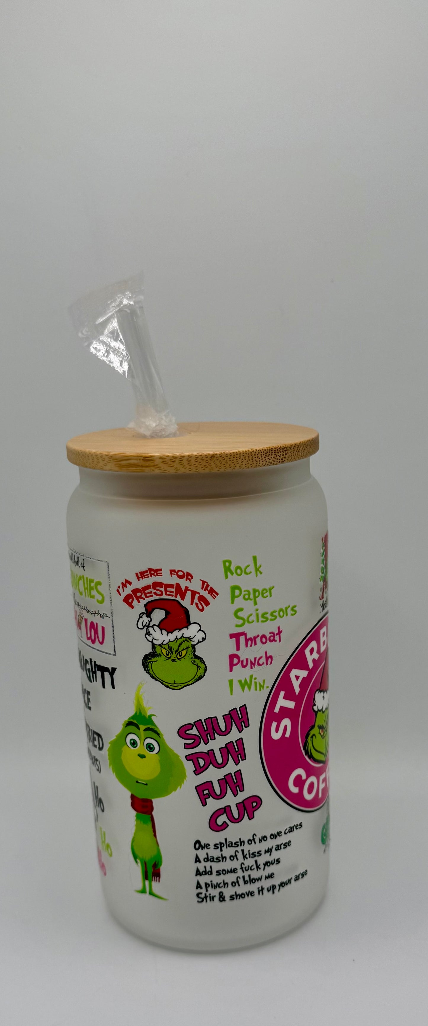 Drink Up Grinches Coffee 16oz tumbler