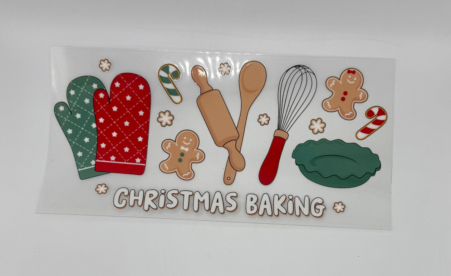 Christmas Baking UV DTF Wrap