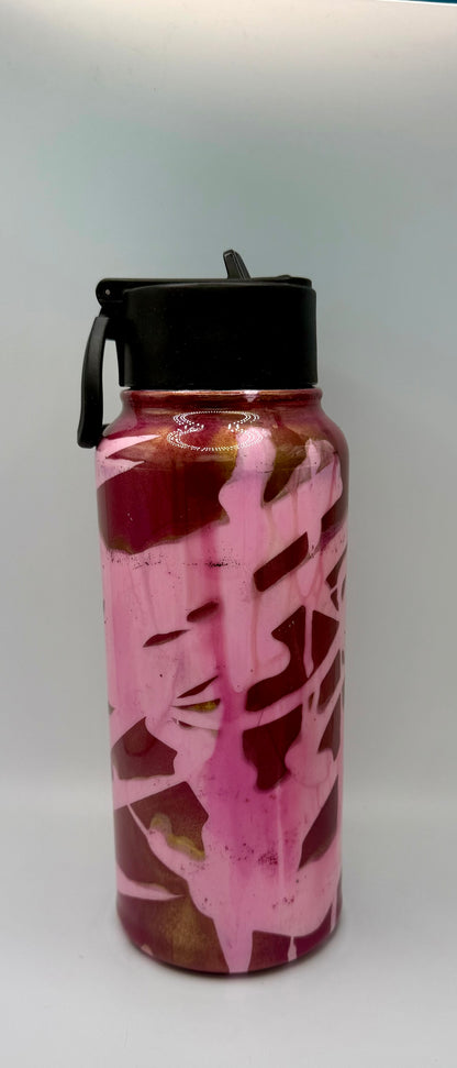 40oz Pink & Red Beach II Tumbler