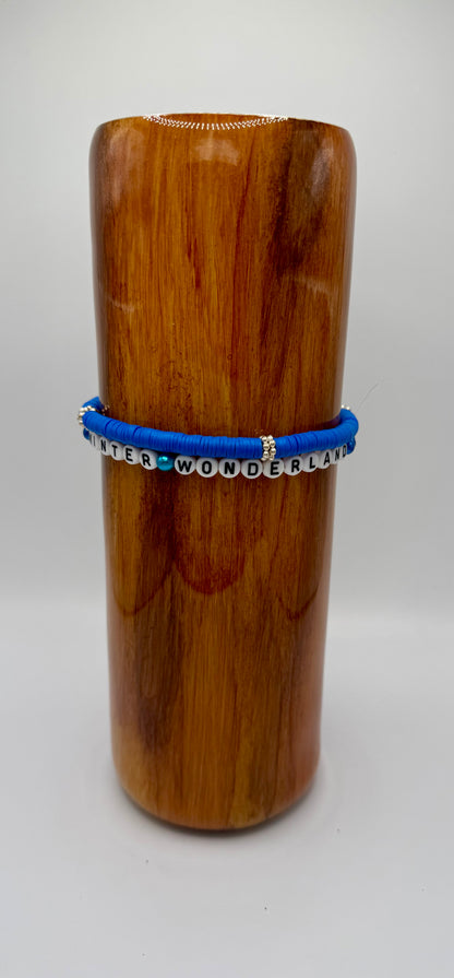 Winter Wonderland Tumbler Bracelet