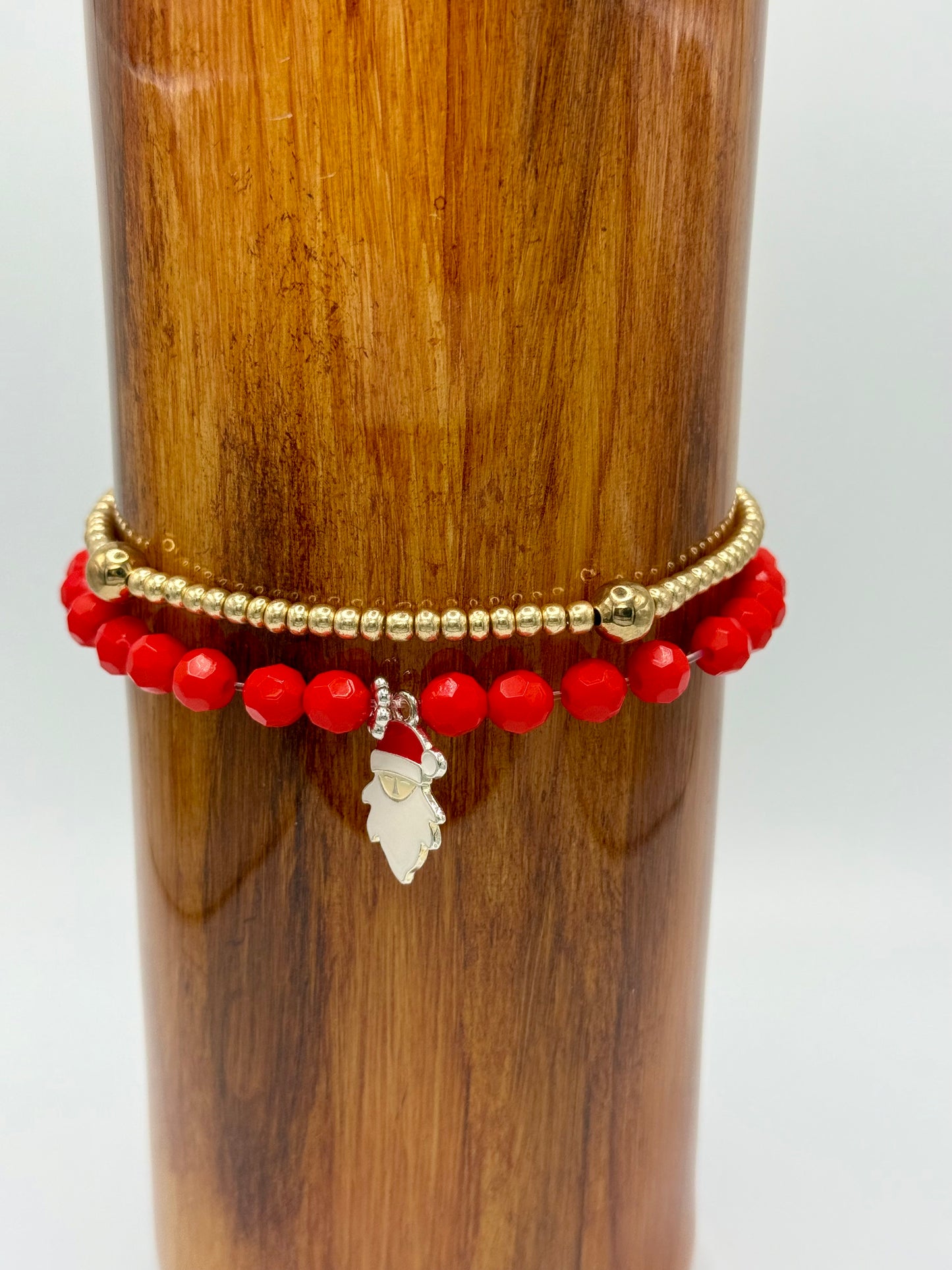 Santa Tumbler Bracelet