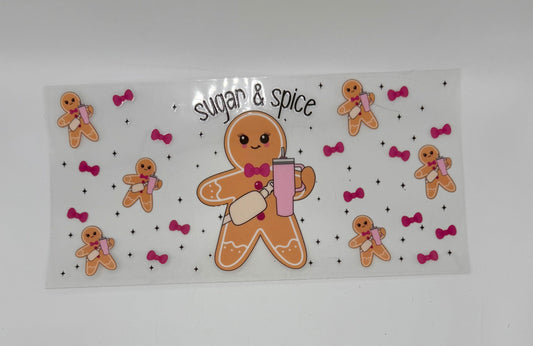 Sugar & Spice UV DTF Wrap