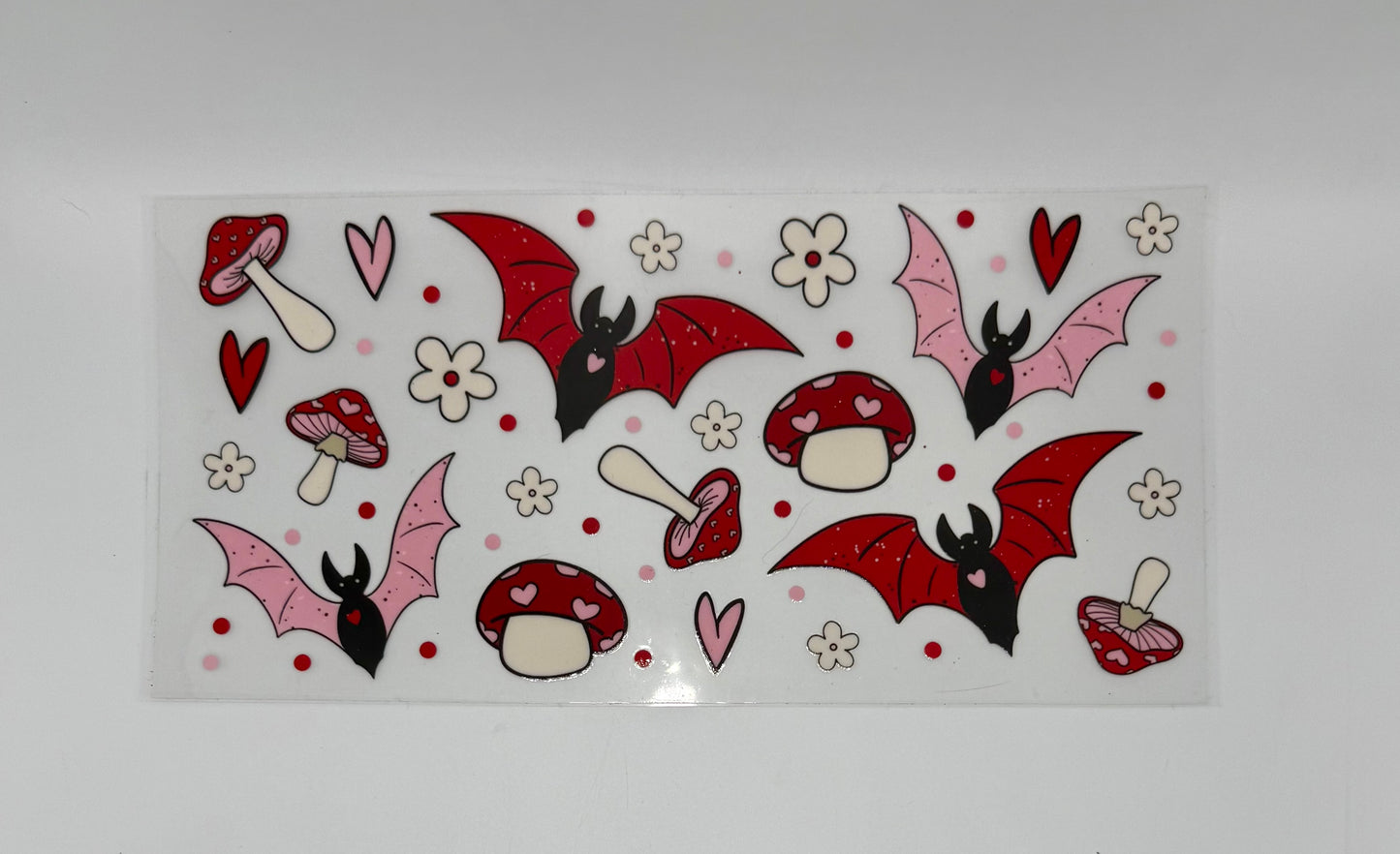 Batty In Love UV DTF Wrap