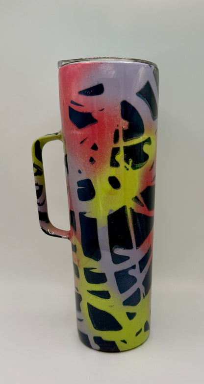 30oz Handle Spring Fling Beach II Tumbler