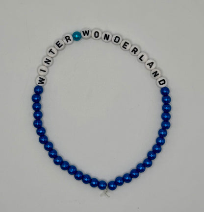 Winter Wonderland Tumbler Bracelet