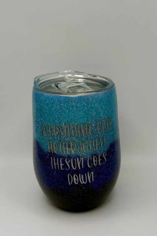 15oz When The Sun Goes Down Tumbler Set