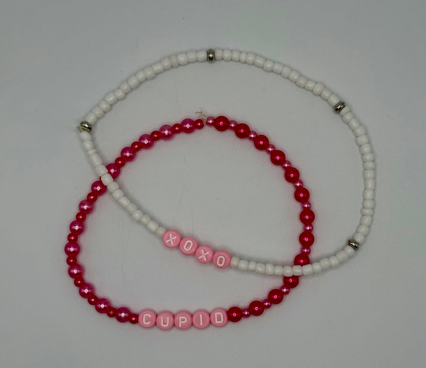 Cupid & XOXO Tumbler Bracelets