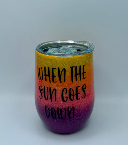 15oz When The Sun Goes Down Tumbler Set