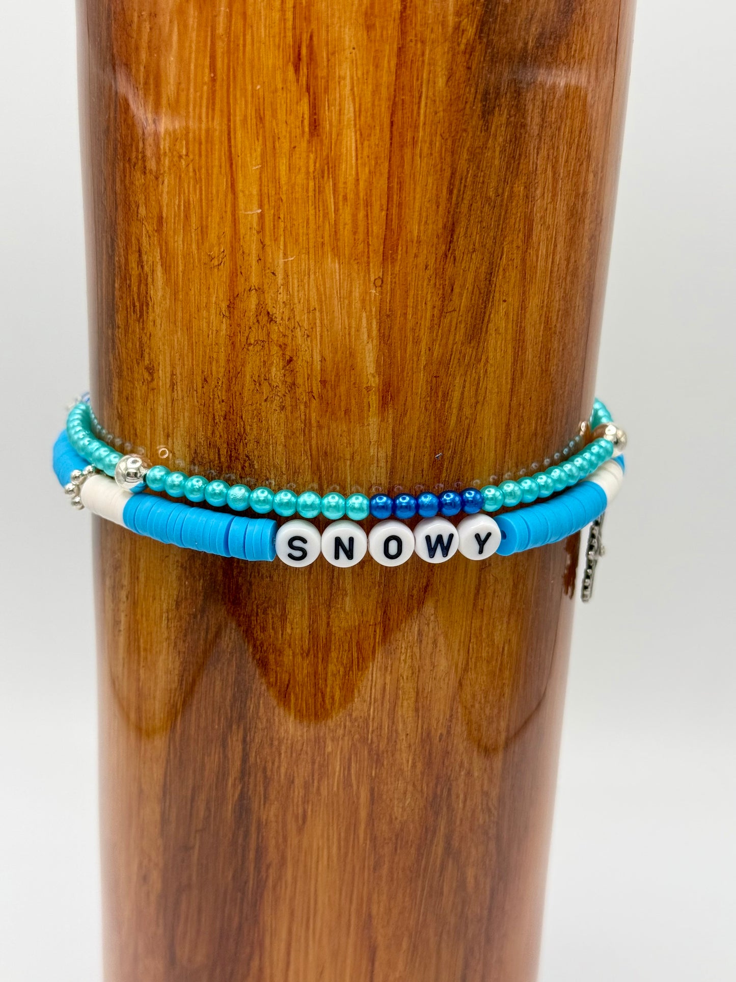 Snowy Tumbler Bracelet