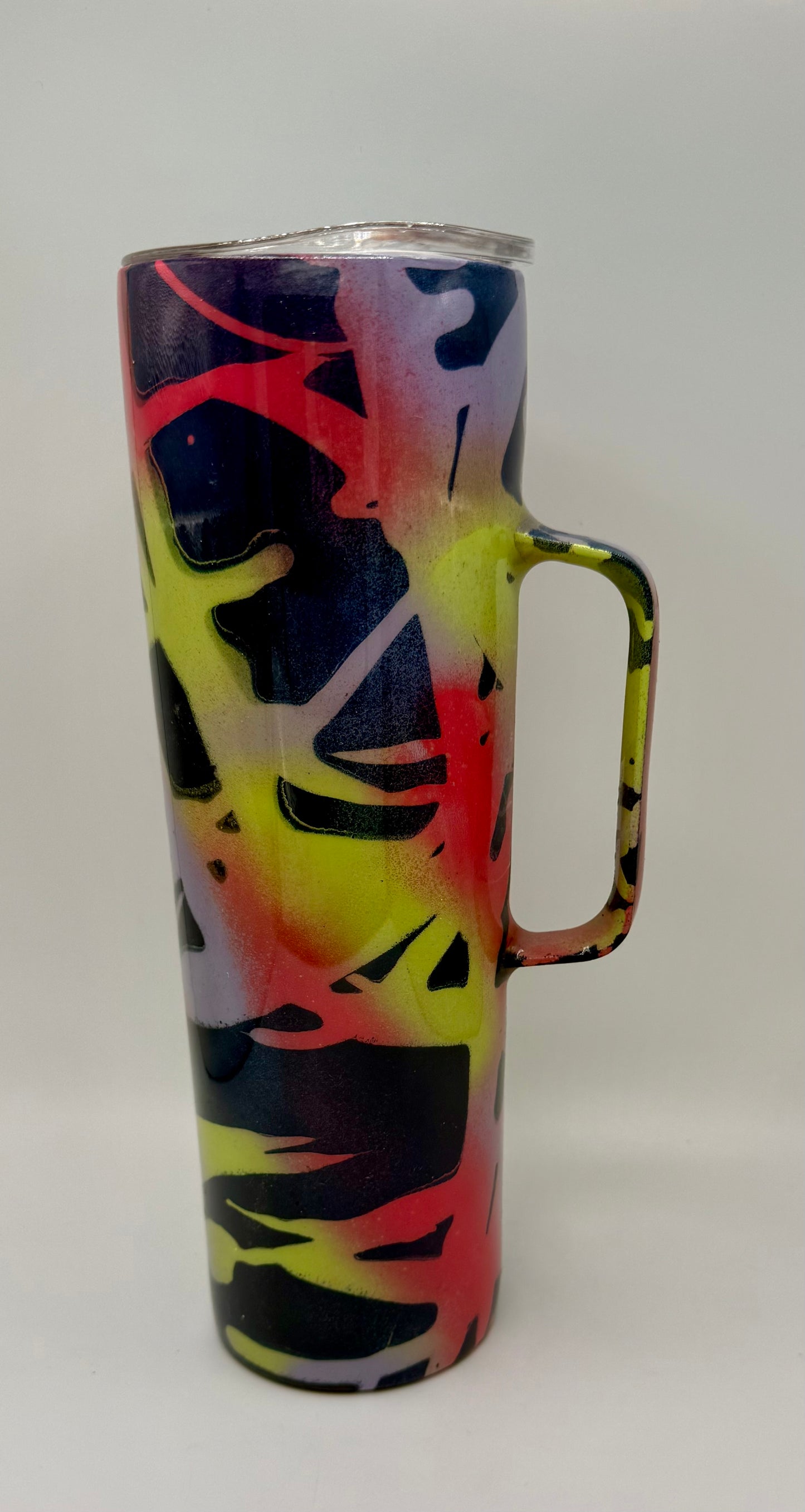 30oz Handle Spring Fling Beach II Tumbler