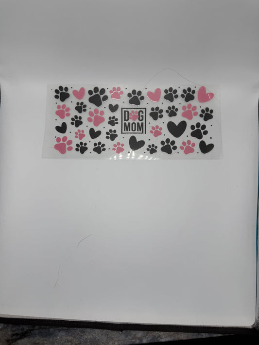 Dog Mom UV DTF Wrap