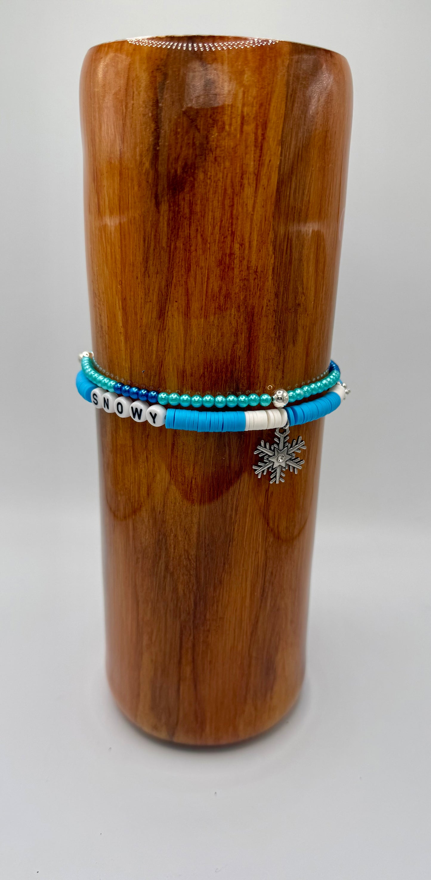 Snowy Tumbler Bracelet