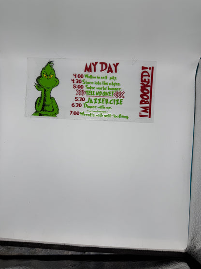 I’m Booked UV DTF Wrap
