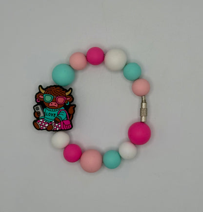 Highland Cow Love Tumbler Tag