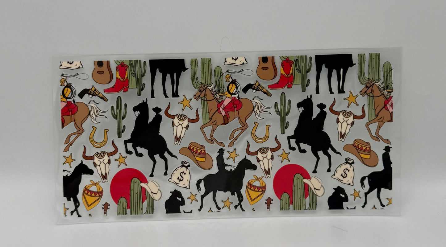 Wild Wild West UV DTF Wrap