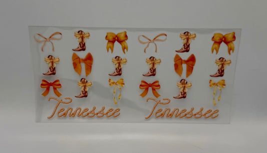 Tennessee Orange UV DTF Wrap