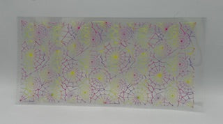 Neon Spider Webs UV DTF Wrap