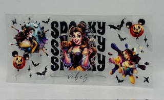 Spooky Belle UV DTF Wrap