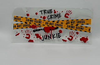 True Crime Junkie UV DTF Wrap